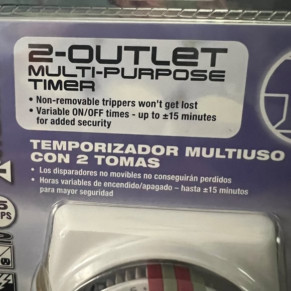 Intermatic‎ 2 Outlet Multi-Purpose Timers Vintage - Picture 3 of 6